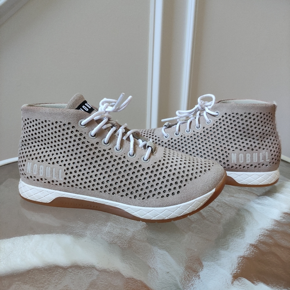 Nobull project dust suede mid trainer women 8/8.5